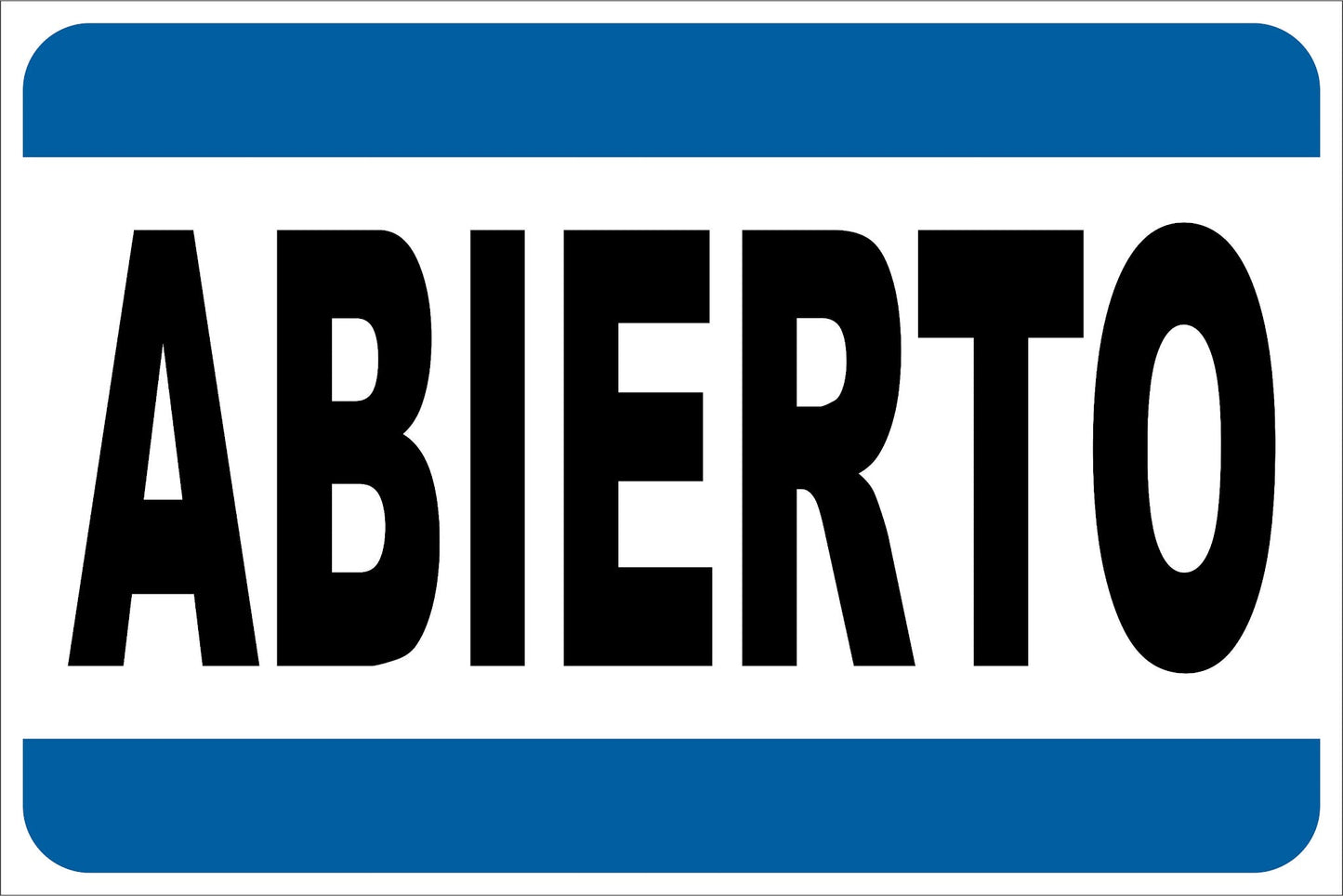 ABIERTO CERRADO Simbologic