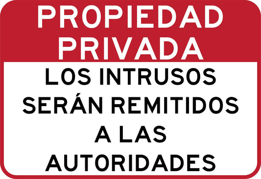 Propiedad Privada Los Intrusos Simbologic