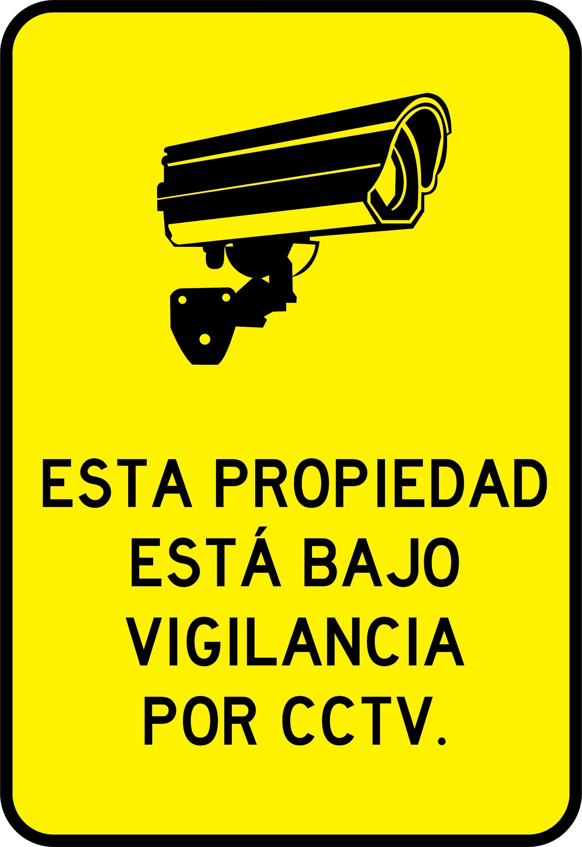 Esta Propiedad Esta Bajo Vigilancia Simbologic