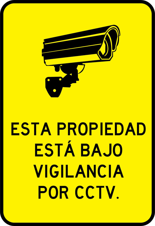 Esta Propiedad Esta Bajo Vigilancia Simbologic