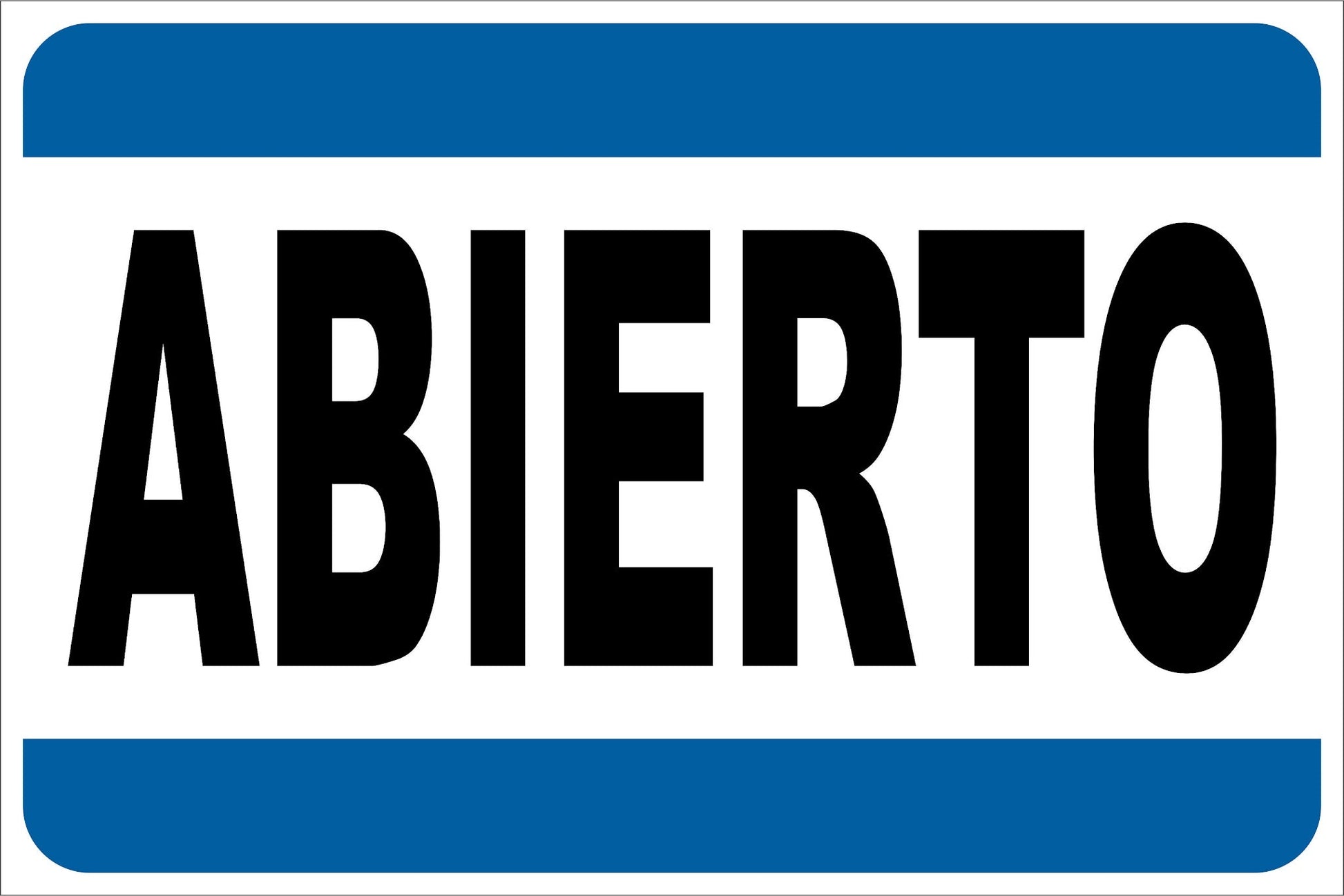 ABIERTO CERRADO Simbologic