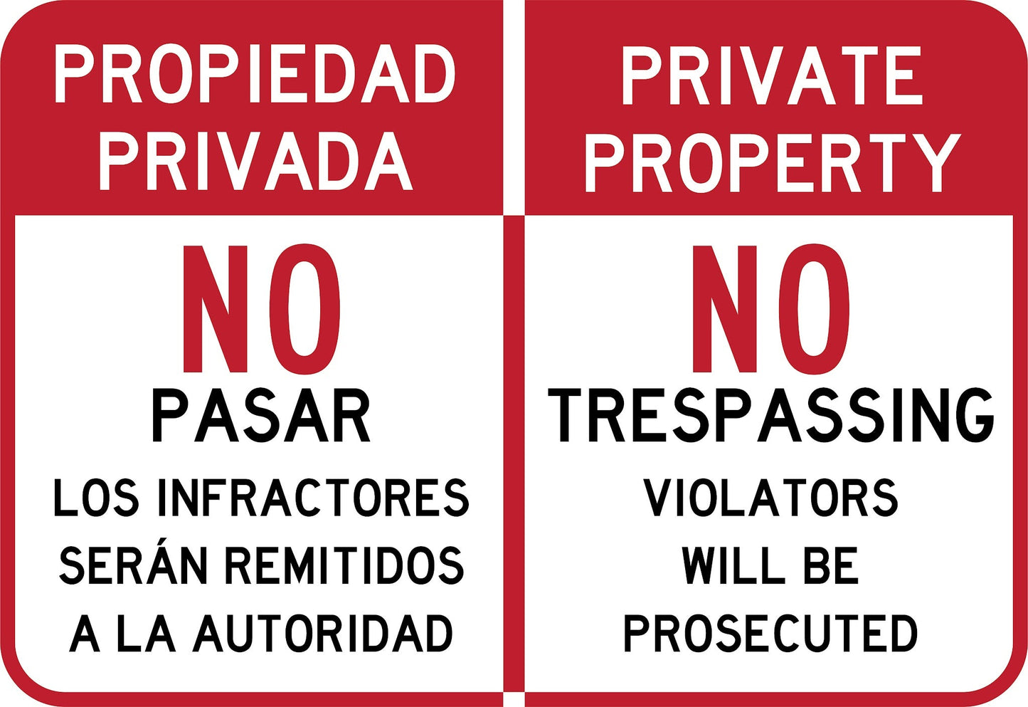 Propiedad Privada No Pase 4 Simbologic