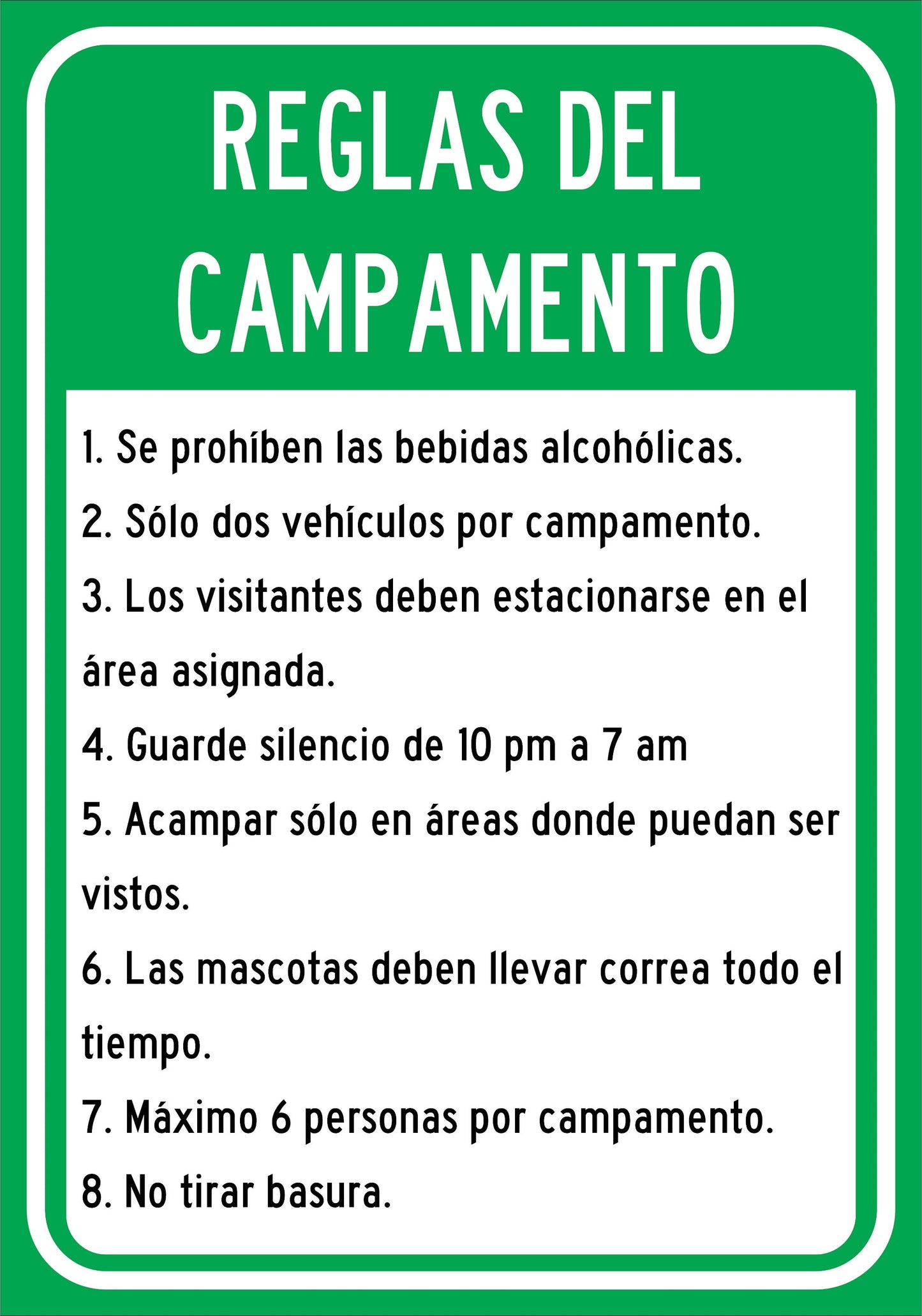 REGLAS DEL CAMPAMENTO Simbologic