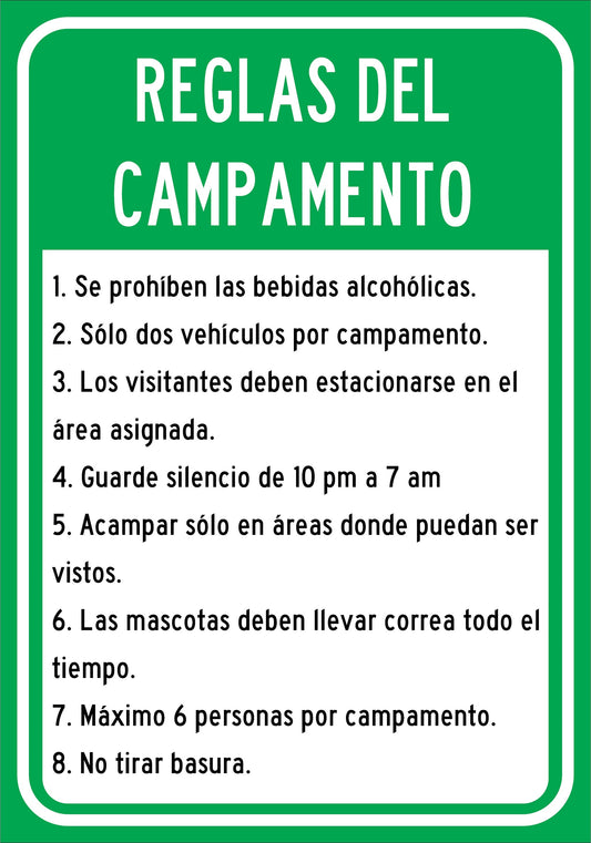REGLAS DEL CAMPAMENTO Simbologic