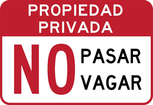 Propiedad Privada No Pase 3 Simbologic