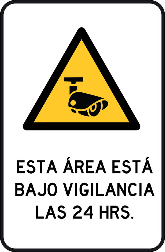 Esta Área Está Bajo Vigilancia Simbologic