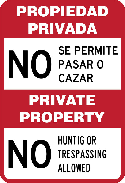 Propiedad Privada No Pase 4B Simbologic
