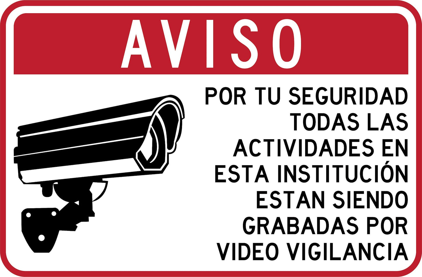 Aviso Por Tu Seguridad Simbologic
