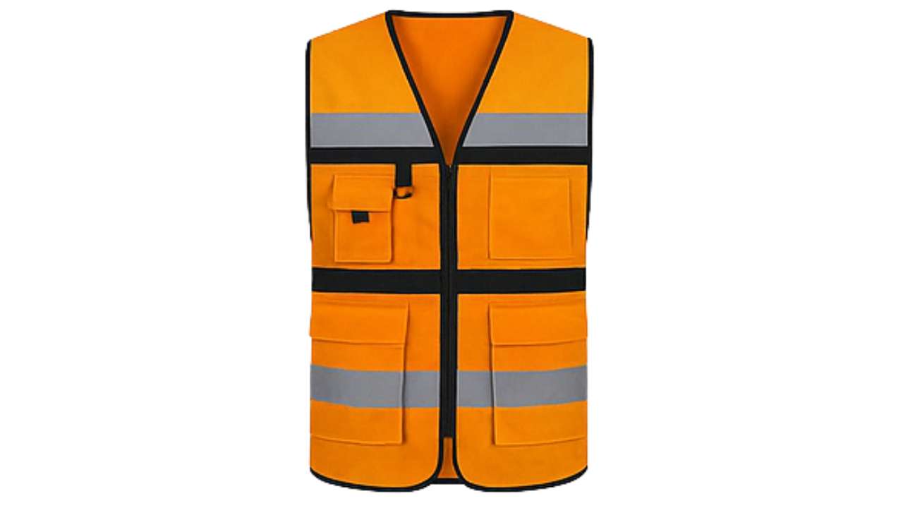 Chaleco Brigadista Amarillo Mango Reflectante Alta Visibilidad – EPP Simbologic