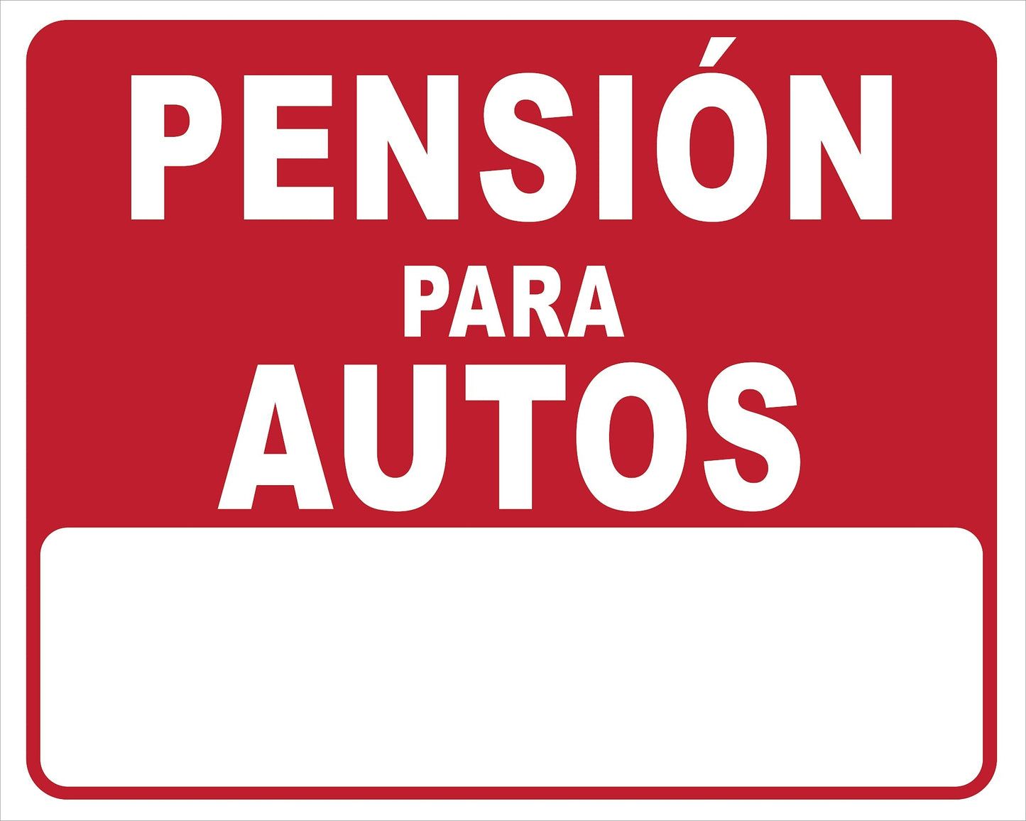 PENSIÓN PARA AUTOS Simbologic