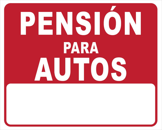 PENSIÓN PARA AUTOS Simbologic