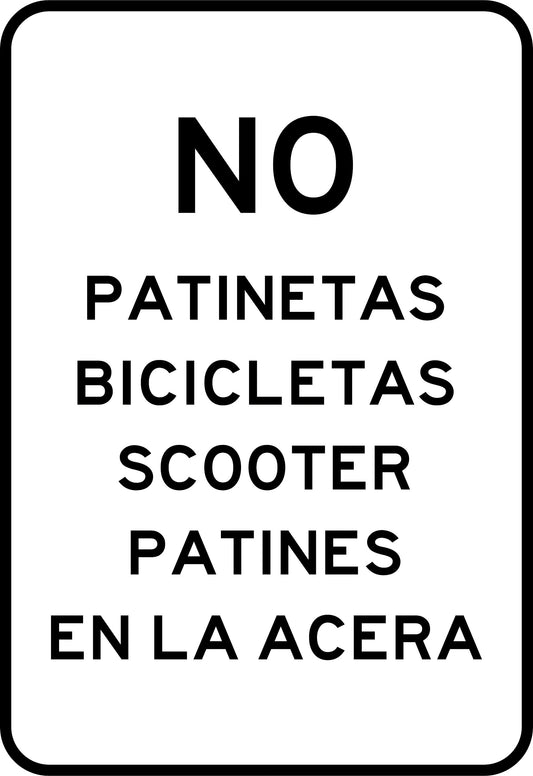 No Patinetas Simbologic