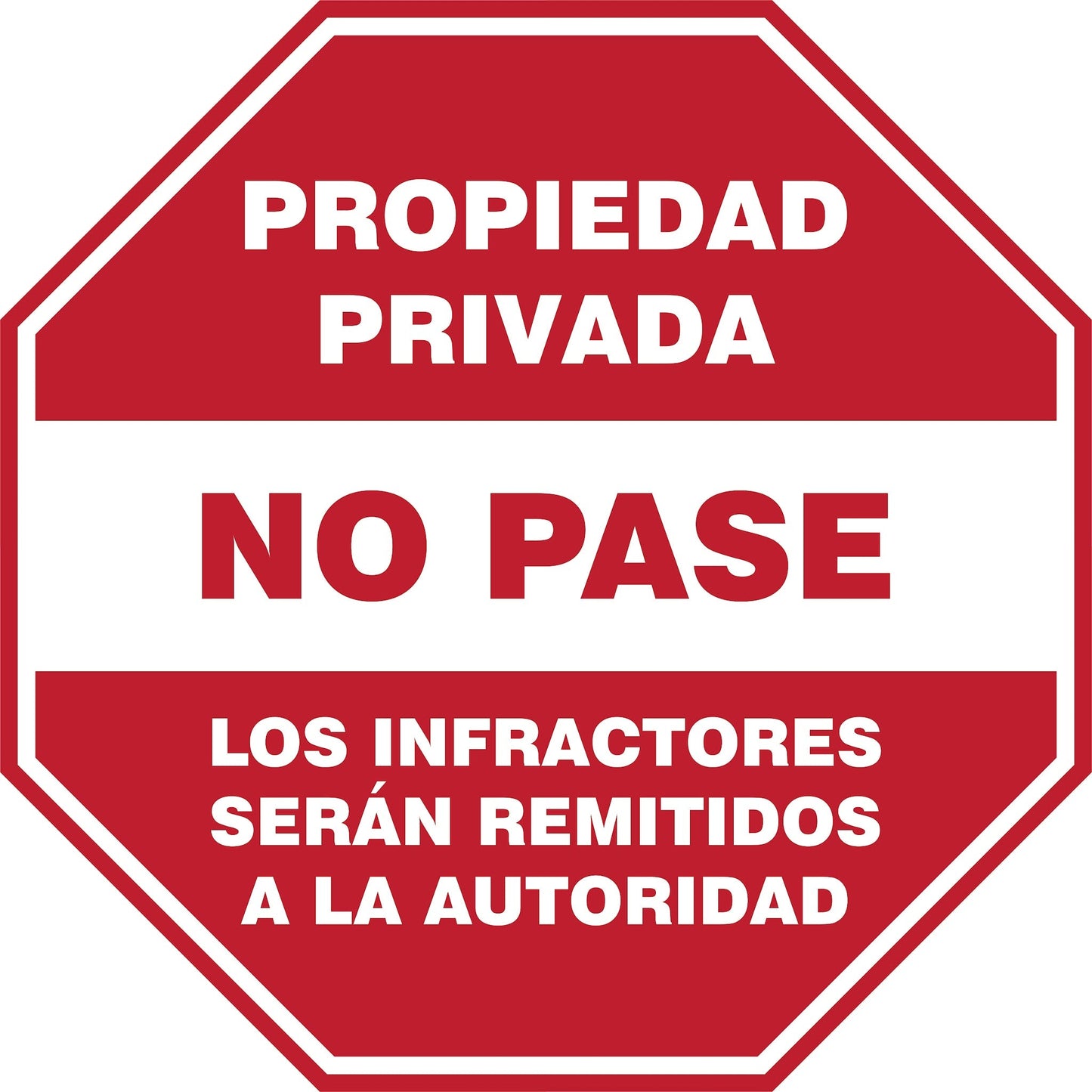 Propiedad Privada No Pase D Simbologic