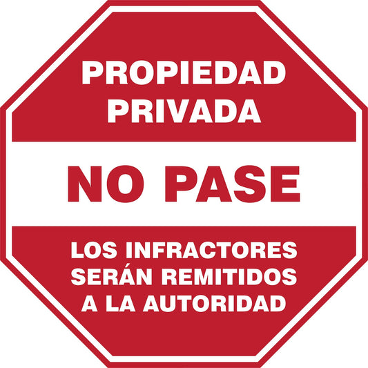 Propiedad Privada No Pase D Simbologic
