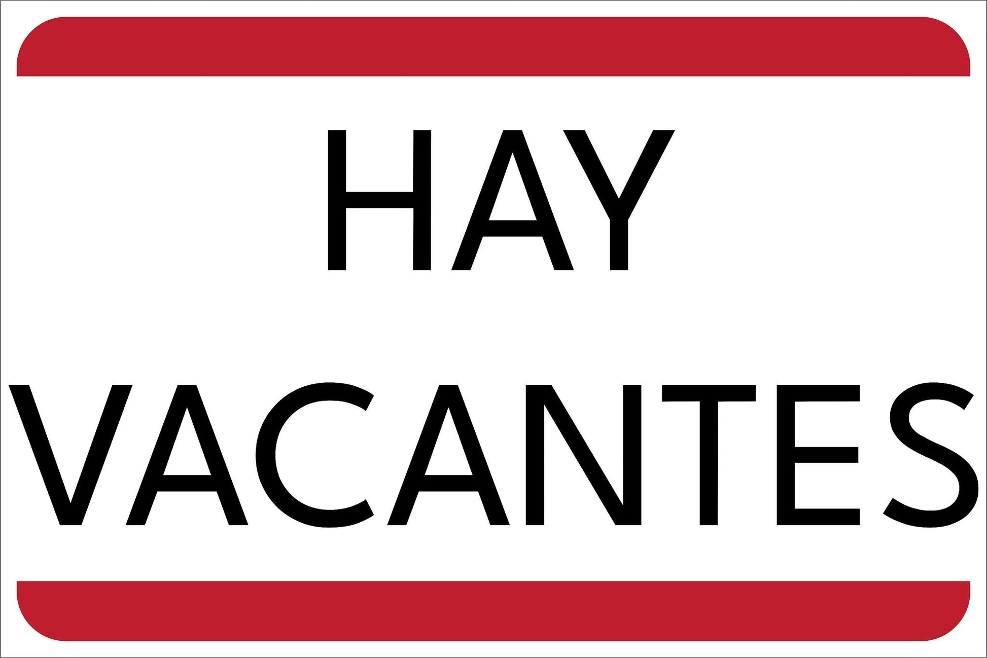 HAY VACANTES Simbologic