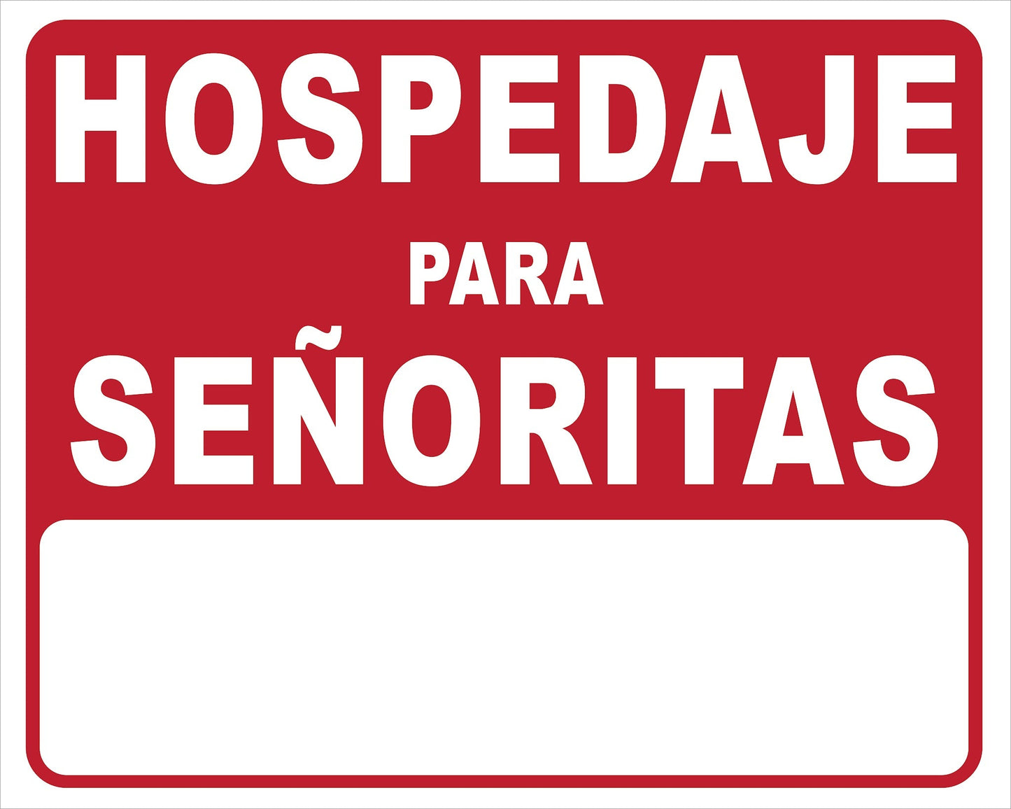 HOSPEDAJE PARA SEÑORITAS Simbologic
