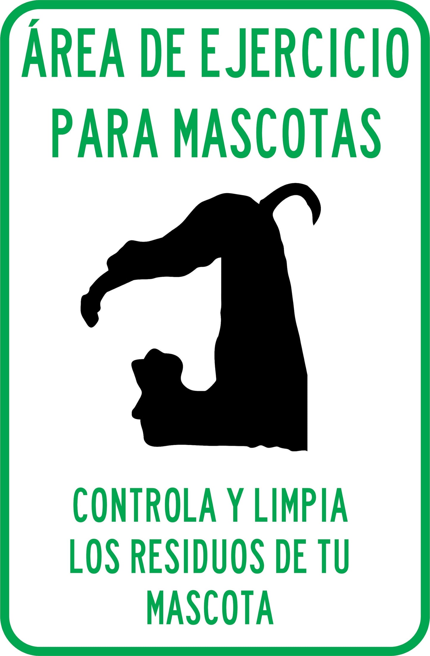 AREA DE EJERCICIOS PARA MASCOTAS Simbologic
