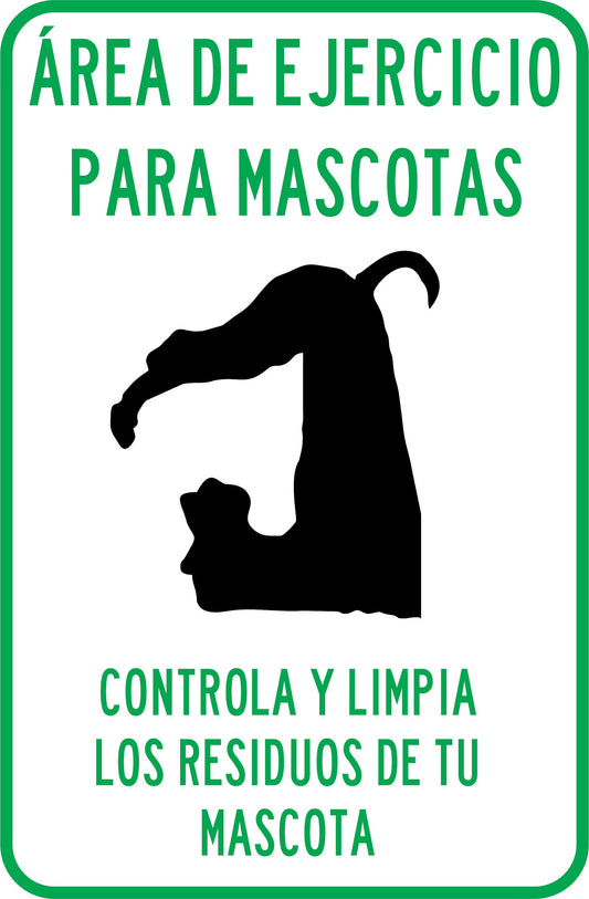 AREA DE EJERCICIOS PARA MASCOTAS Simbologic