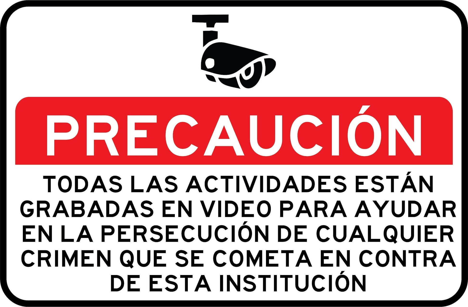 Precaucion Todas Las Actividades Estan Grabadas Simbologic