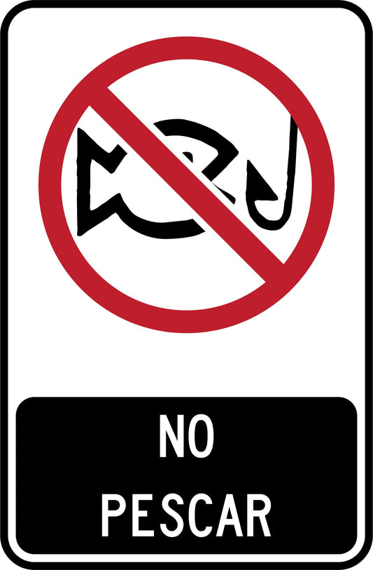 NO PESCAR Simbologic