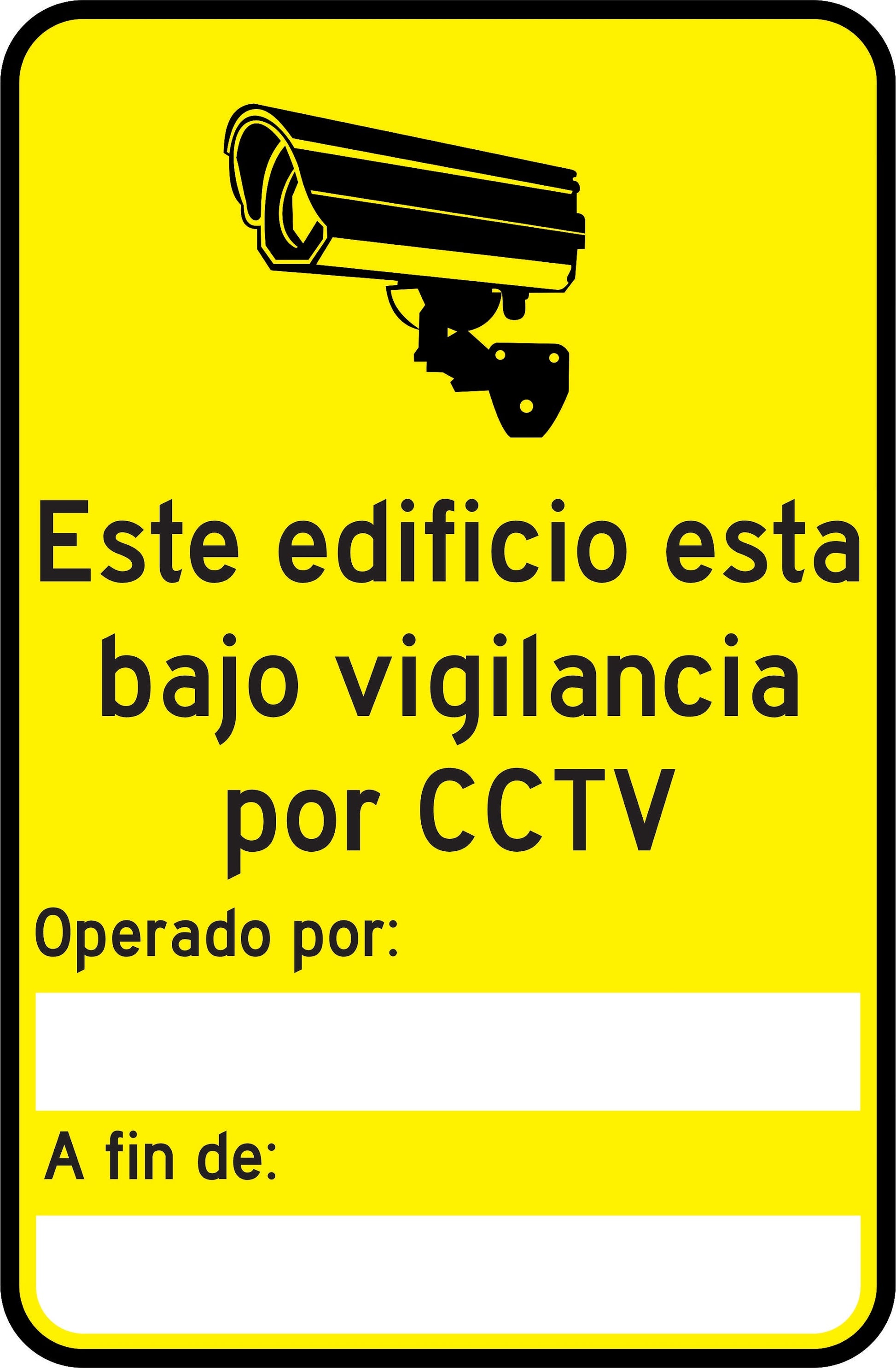 Este Edificio Está Bajo Vigilancia Simbologic
