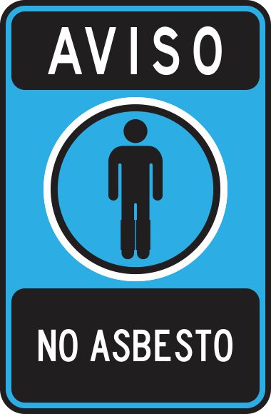 Aviso No Asbesto Simbologic