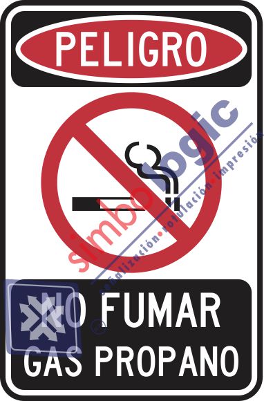 No Fumar, Gas Propano Simbologic
