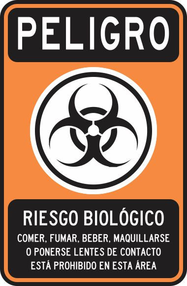 Peligro Riesgo Biológico Simbologic