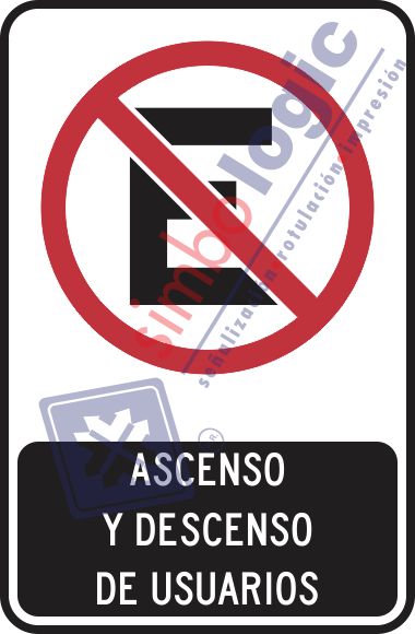 No Estacionarse, Ascenso Y Descenso De Usuarios Simbologic