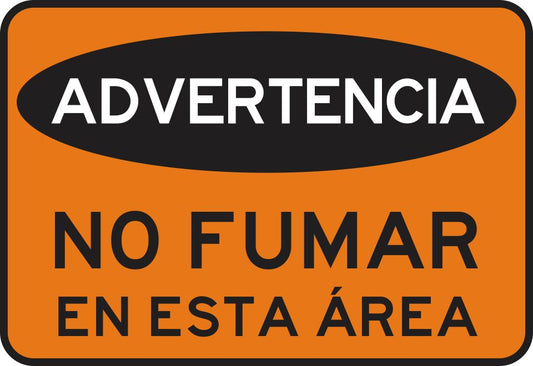 No Fumar En Esta Área Simbologic
