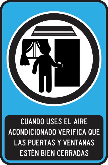 Verifica Que Las Puertas Y Ventanas Estáén Bien Cerradas Simbologic