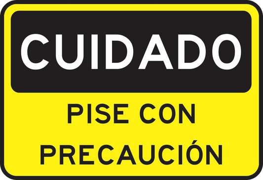 Pise Con Precaucion Simbologic