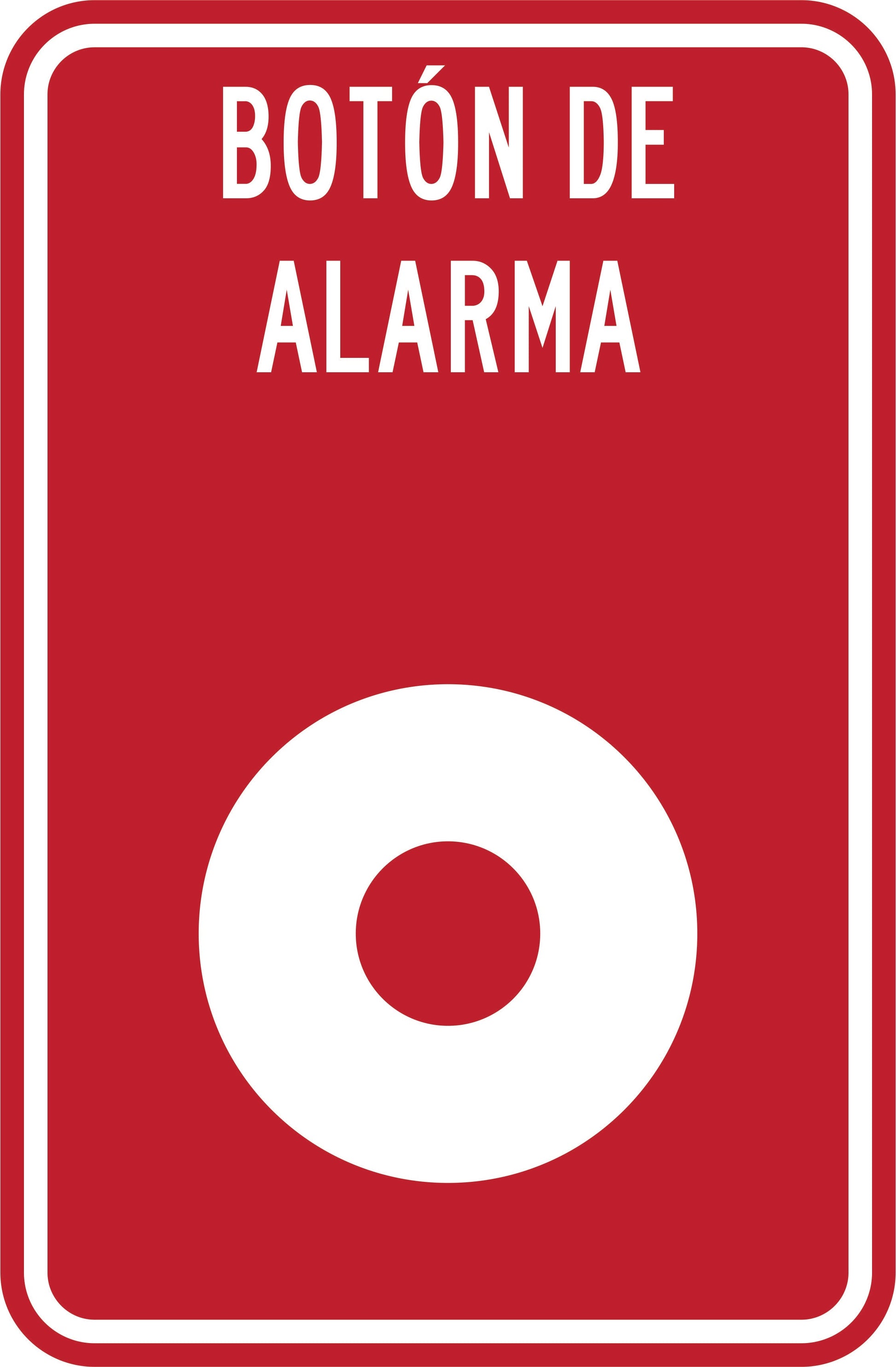 BOTON DE ALARMA Simbologic