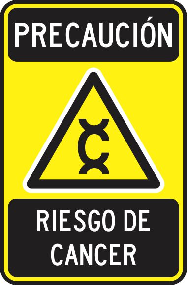 Precaucion Riesgo De Cáncer Simbologic