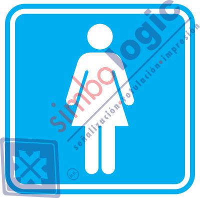Sanitarios Mujeres Simbologic
