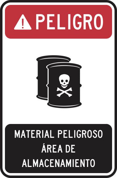 Peligro Material Peligroso Área De Almacenamiento Simbologic
