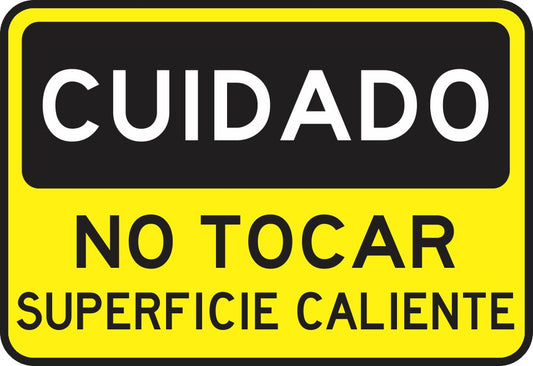 No Tocar Superficie Caliente Simbologic