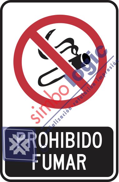 Prohibido Fumar Simbologic