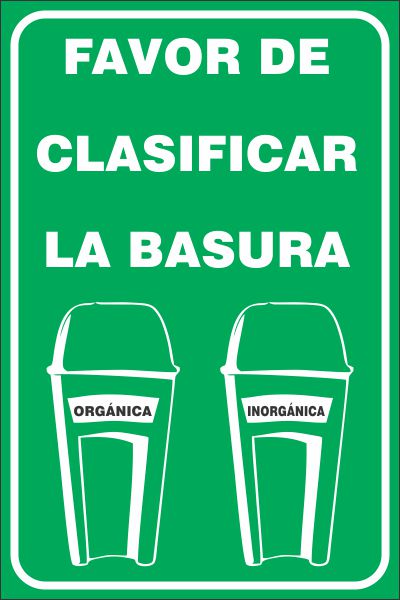 Favor De Clasificar La Basura Simbologic