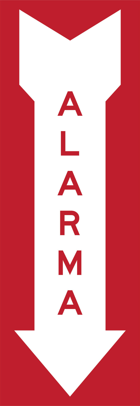 FLECHA ALARMA Simbologic