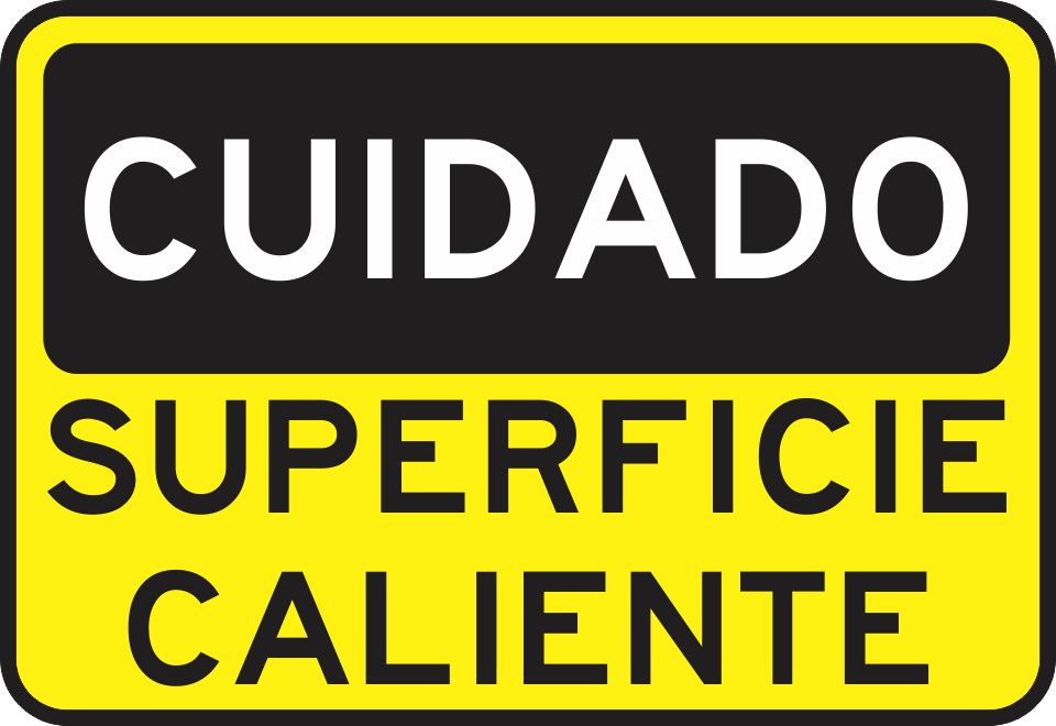 Superficie Caliente Simbologic