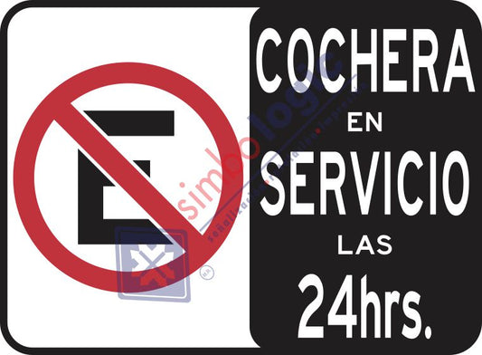 Cochera En Servicio Las 24 Hrs Simbologic