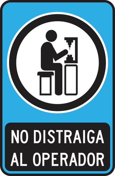 No Distraiga Al Operador Simbologic