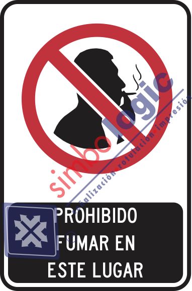 Prohibido Fumar En Este Lugar Simbologic