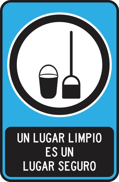Un Lugar Limpio Es Un Lugar Seguro Simbologic