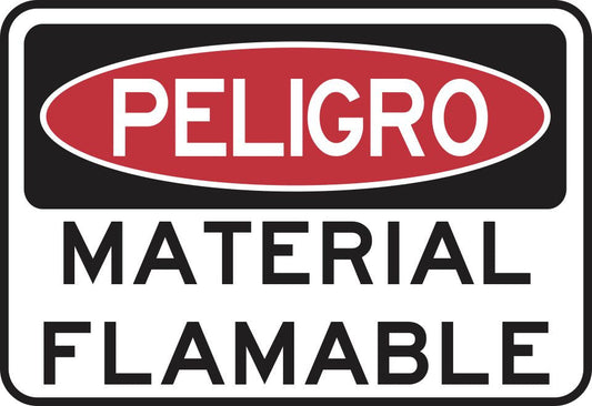 MATERIAL INFLAMABLE Simbologic