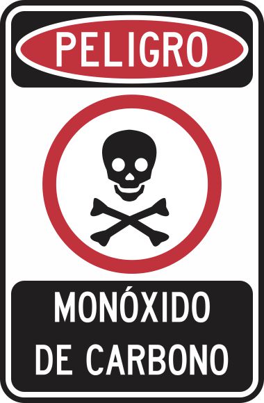 Peligro Monóxido De Carbono Simbologic