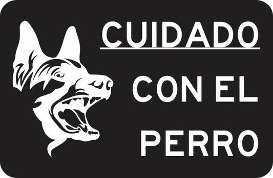 CUIDADO CON EL PERRO Simbologic