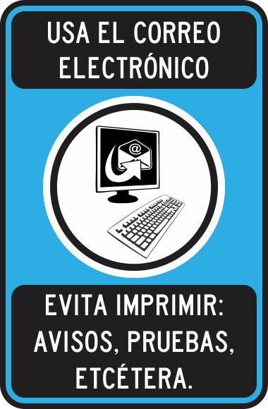Usa El Correo Electronico, Evita Imprimir, Avisos, Pruebas, Etc. Simbologic