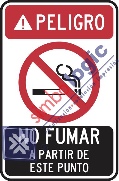 No Fumar A Partir De Este Punto Simbologic